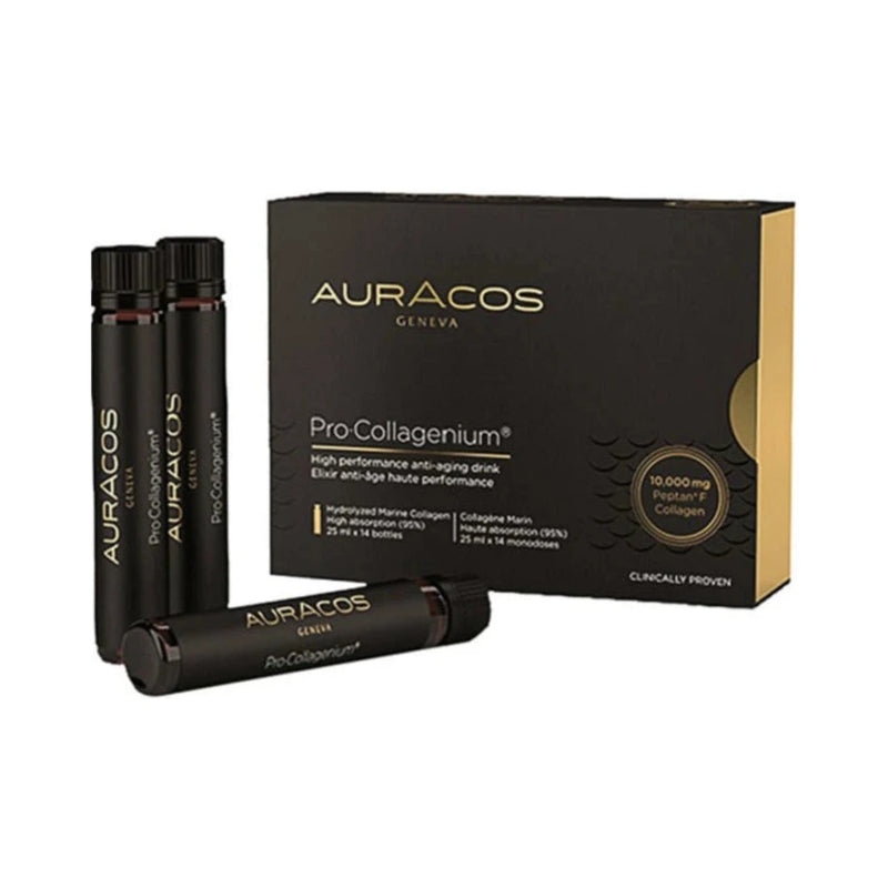 Auracos – Geneva Pro Collagenium 25 مل × 14 جرعة أحادية