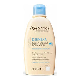 Aveeno Dermexa Gel Nettoyant Corps Émollient 300 ml – flacon