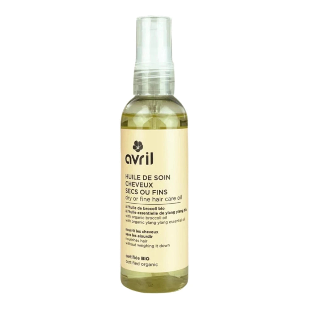 Avril huile de soin cheveux secs ou fins bio flacon 100 ml