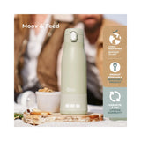 Babymoov Chauffe-Biberon Nomade Rechargeable Moov & Feed - Sage Green