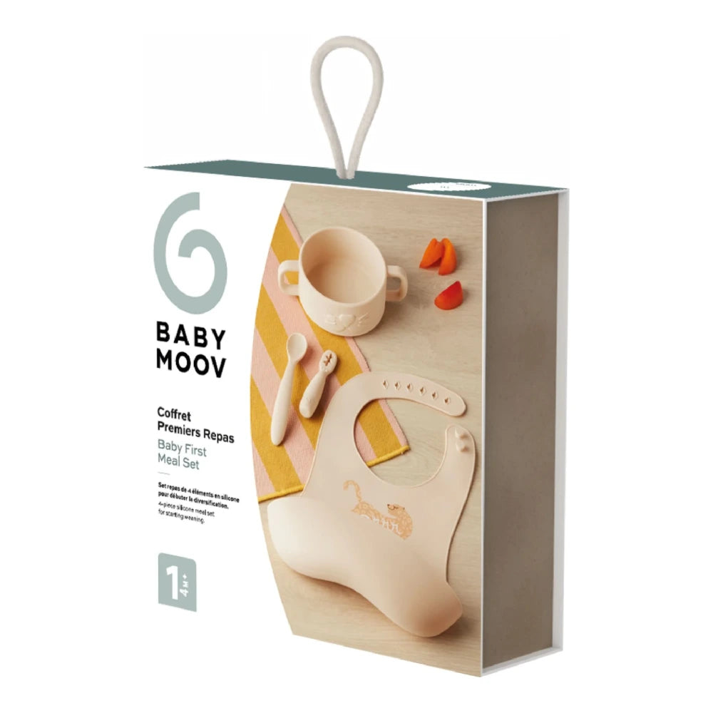 Babymoov Coffret Repas Bébé Premiers Mois 4M+ - Mini Roar