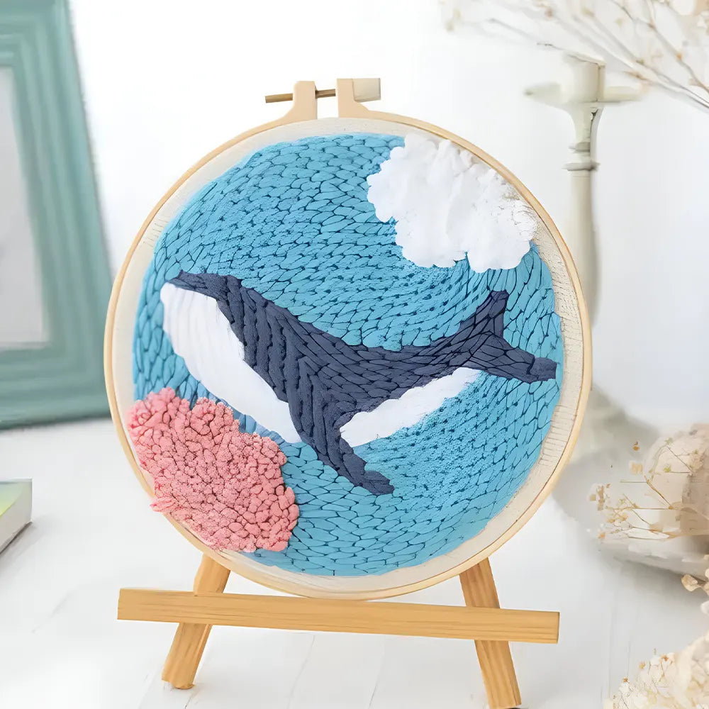 Kidiy Punch Needle Baleine
