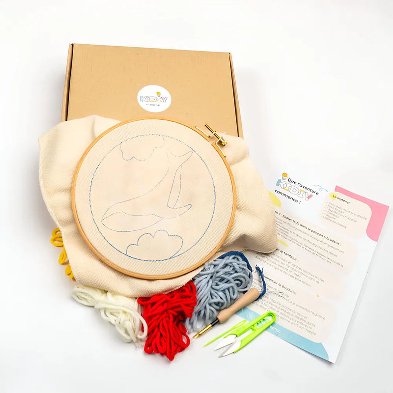 Kidiy Whale Punch Needle