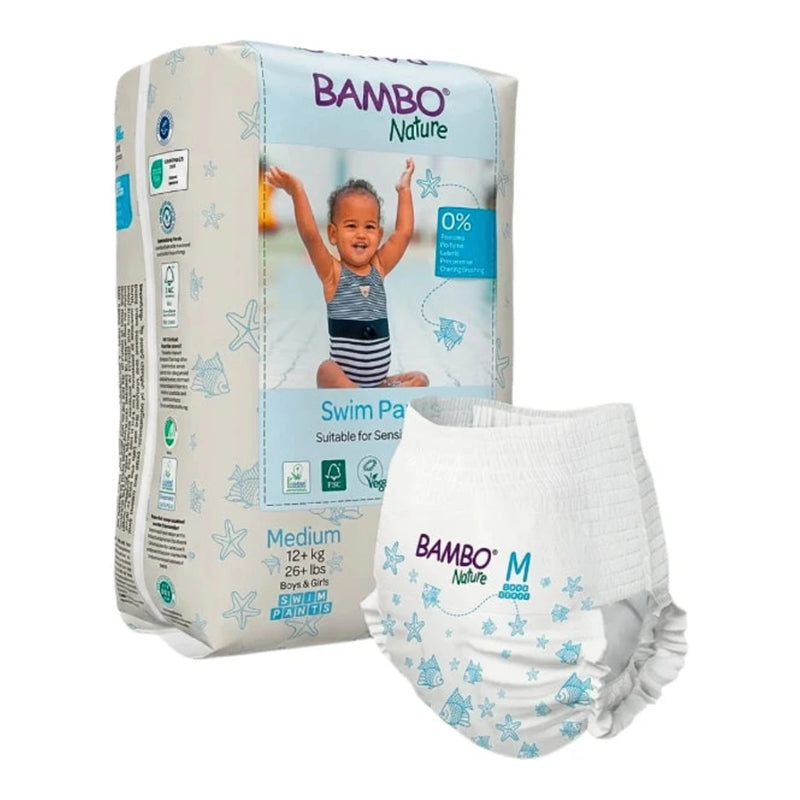 Bambo Nature Swim Pants Medium +12kg 12 Pieces