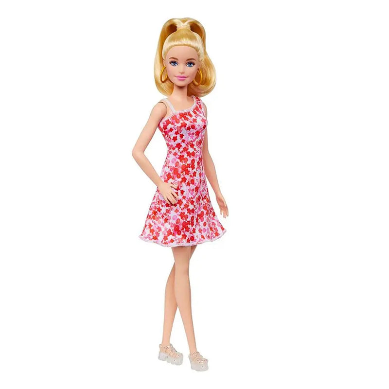 Barbie Fashionistas – Poupée avec Rose à Fleur Rouge 3A+