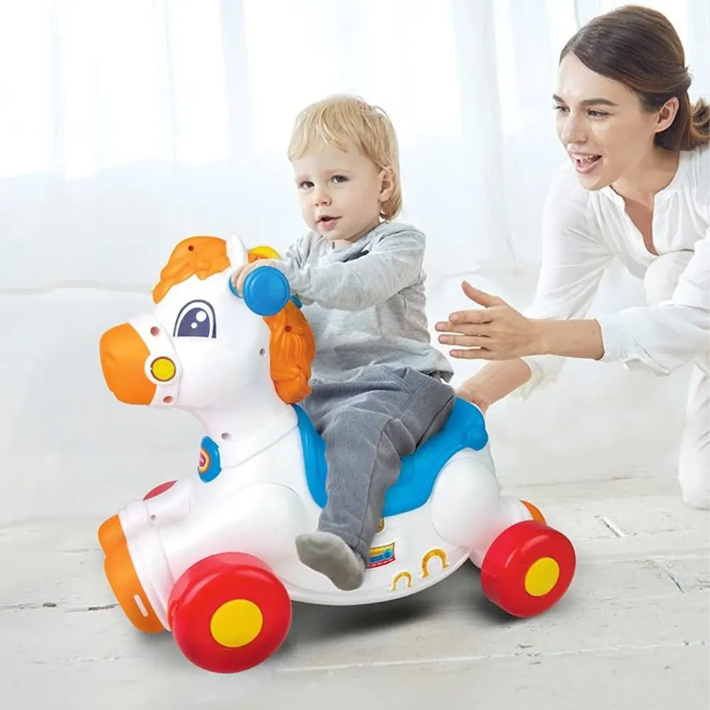 Winfun Cheval à Bascule pour Jeunes Cavaliers - 12-36M