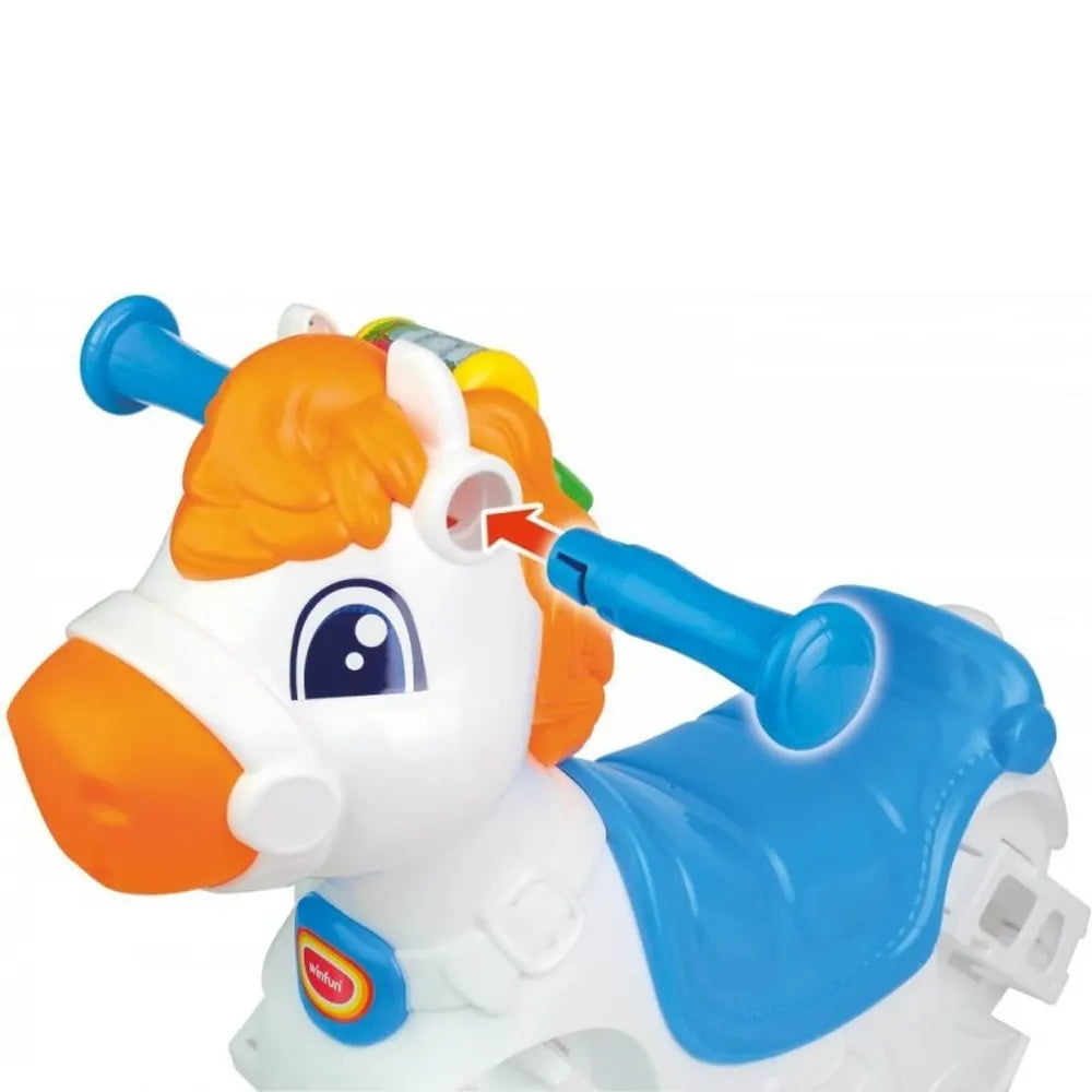 Winfun Cheval à Bascule pour Jeunes Cavaliers - 12-36M