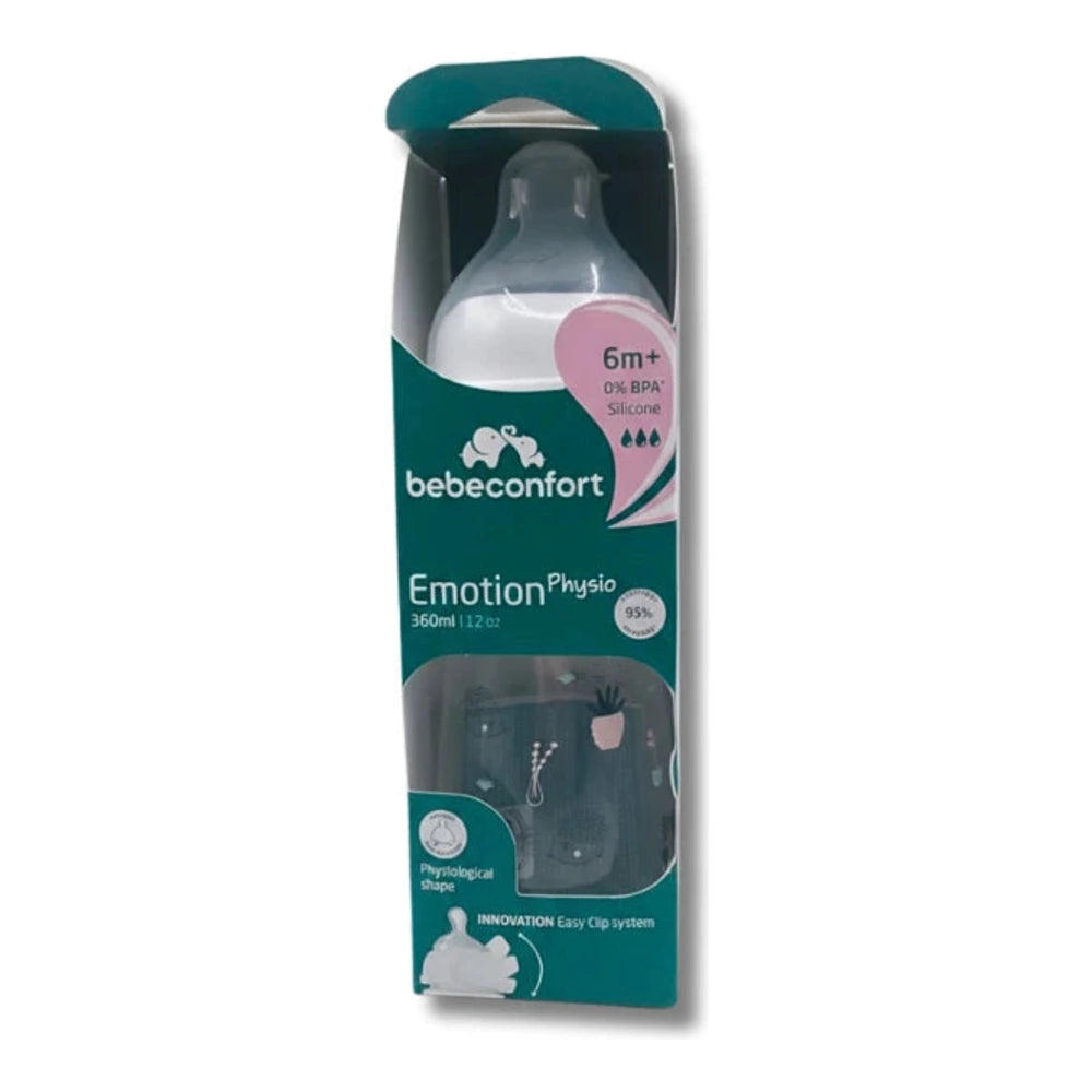 Biberon Bébé Confort Emotion Physio 360 ml bleu Urban Garden