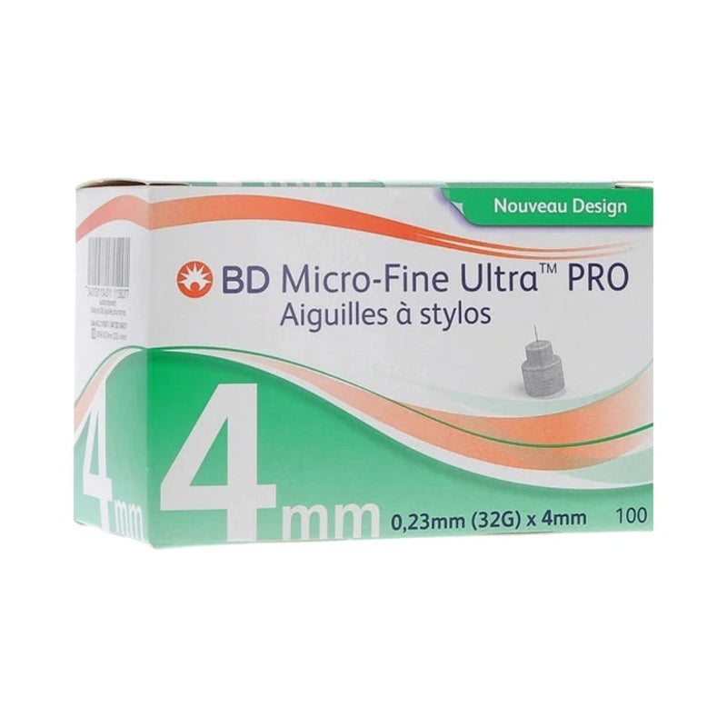 إبر قلم الأنسولين BD Micro-Fine Plus مقاس 32G/4mm