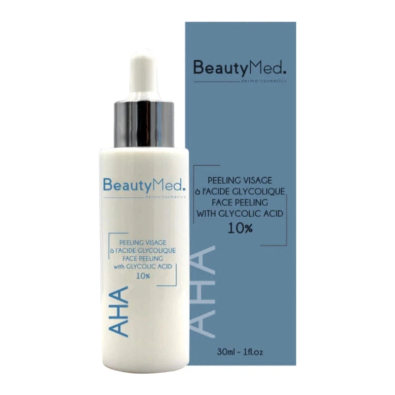 Beauty Med AHA Glycolic Acid 10% Face Peeling Cream – 30 ml
