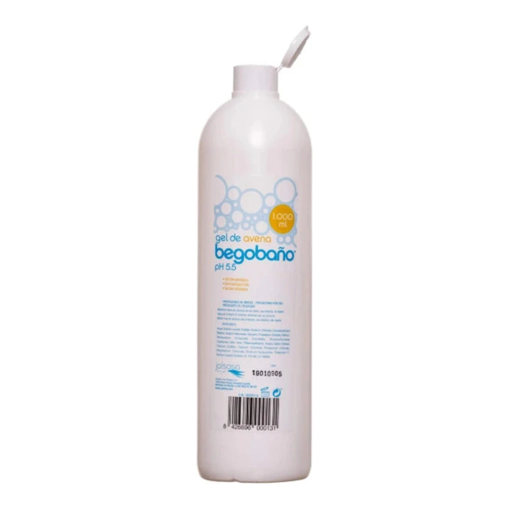 Begobaño gel dermatologique à l’avoine flacon 1 litre