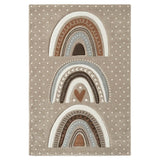 Tapis RAINKID Beige & Blanc