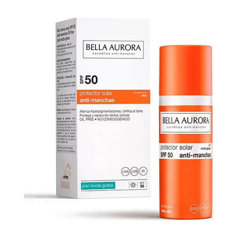 Bella Aurora Anti-Dark Spot Sun Gel SPF 50+ - 50ml