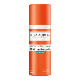 Bella Aurora Gel Crème Solaire Anti-Taches SPF 50 Peaux Mixtes à Grasses 50 ml, flacon