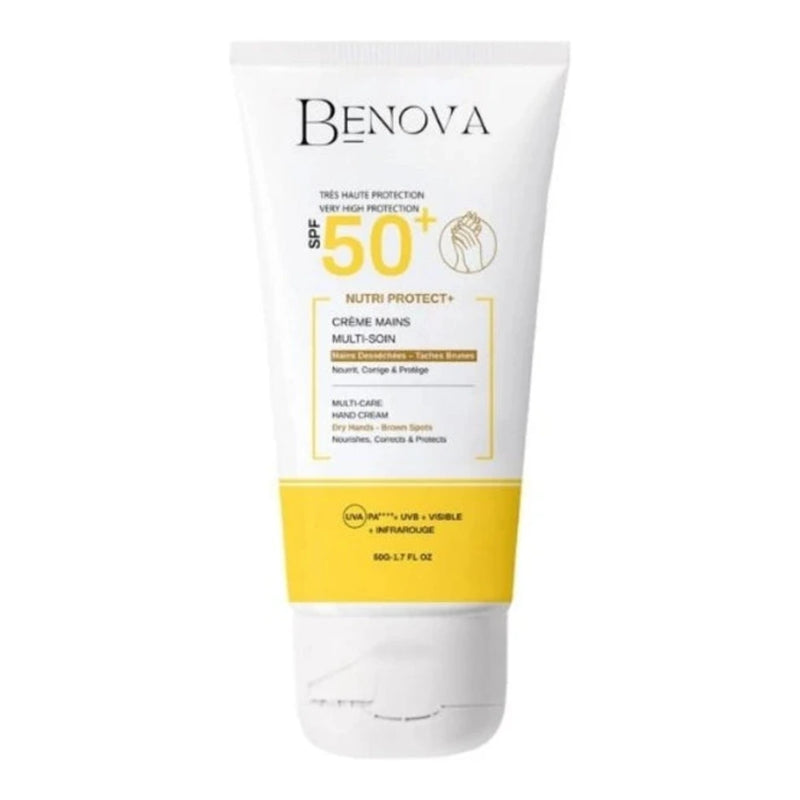 Benova Nutri Protect+ Hand Cream SPF50