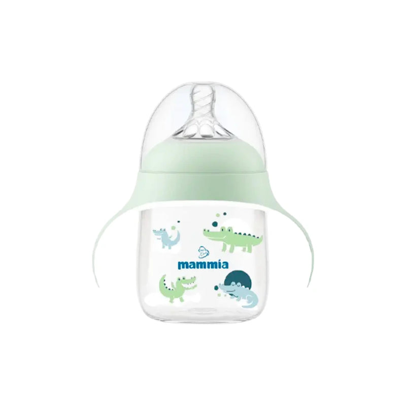 Mammia Biberon Evolutif 2 En 1 A Poignée Ergonomique 300ml