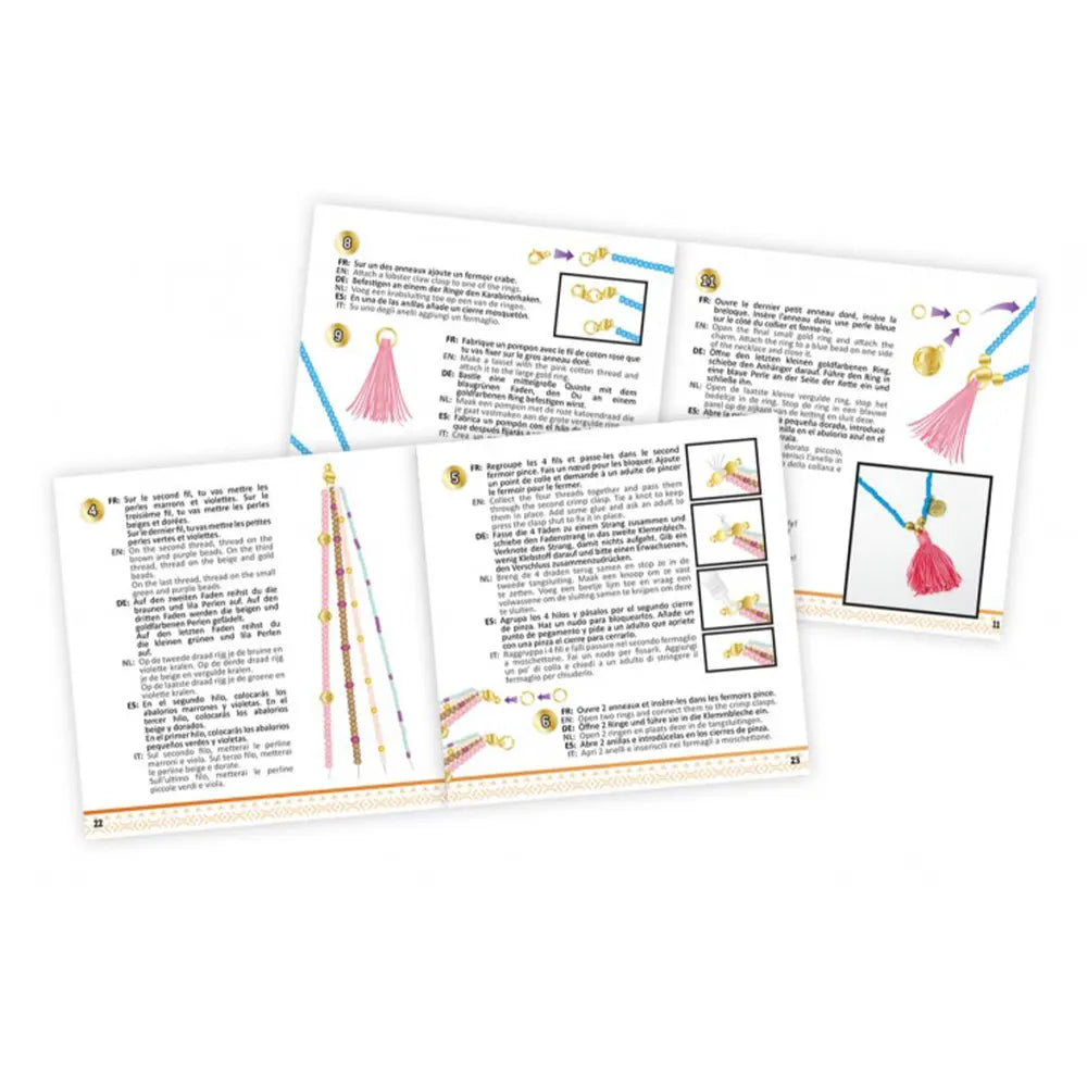 Buki Kit Créatif Bijoux Bohème 8A+