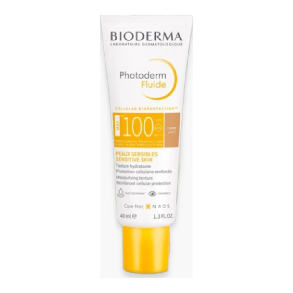 BIODERMA PHOTODERM FLUIDE MAX SPF 100 TEINTE CLAIRE