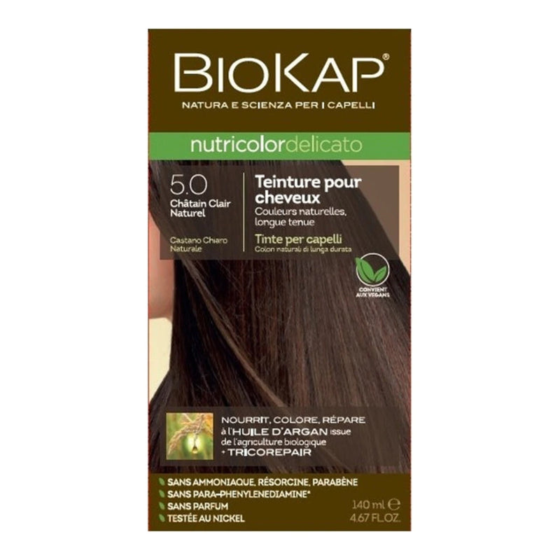 Biokap Nutricolor Delicato 5.0 بني فاتح طبيعي