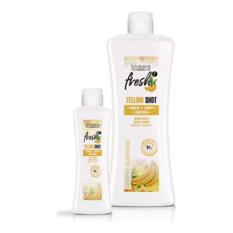 Biokera Fresh Yellow ShoT Shampoing 300ml