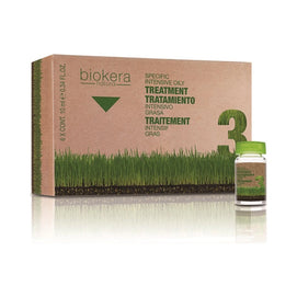 BIOKERA NATURE TRAITEMENT INTENSIF ANTI  CHEVEUX GRAS 6AMP 10ML