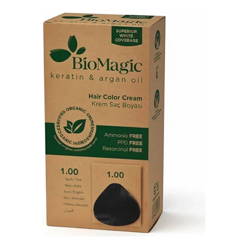 Biomagic كريم صبغة بدون أمونيا – أسود
