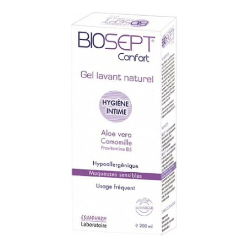 BIOSEPT 7.5 EXTRA-GENTLE TREATMENT CLEANSING GEL WITH ALOE VERA 200 ML