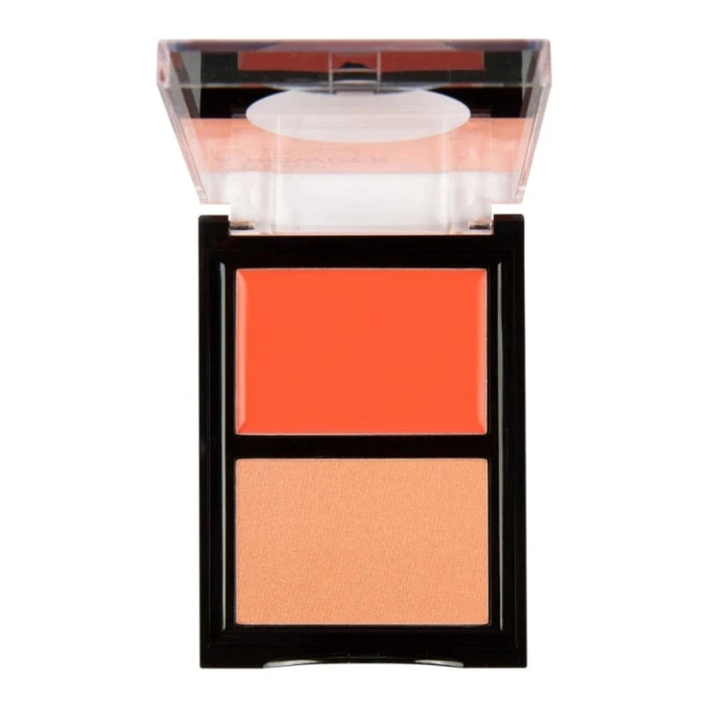 Blush crème-poudre Absolute New York Cheeky Bloom teinte Flushed Poppy