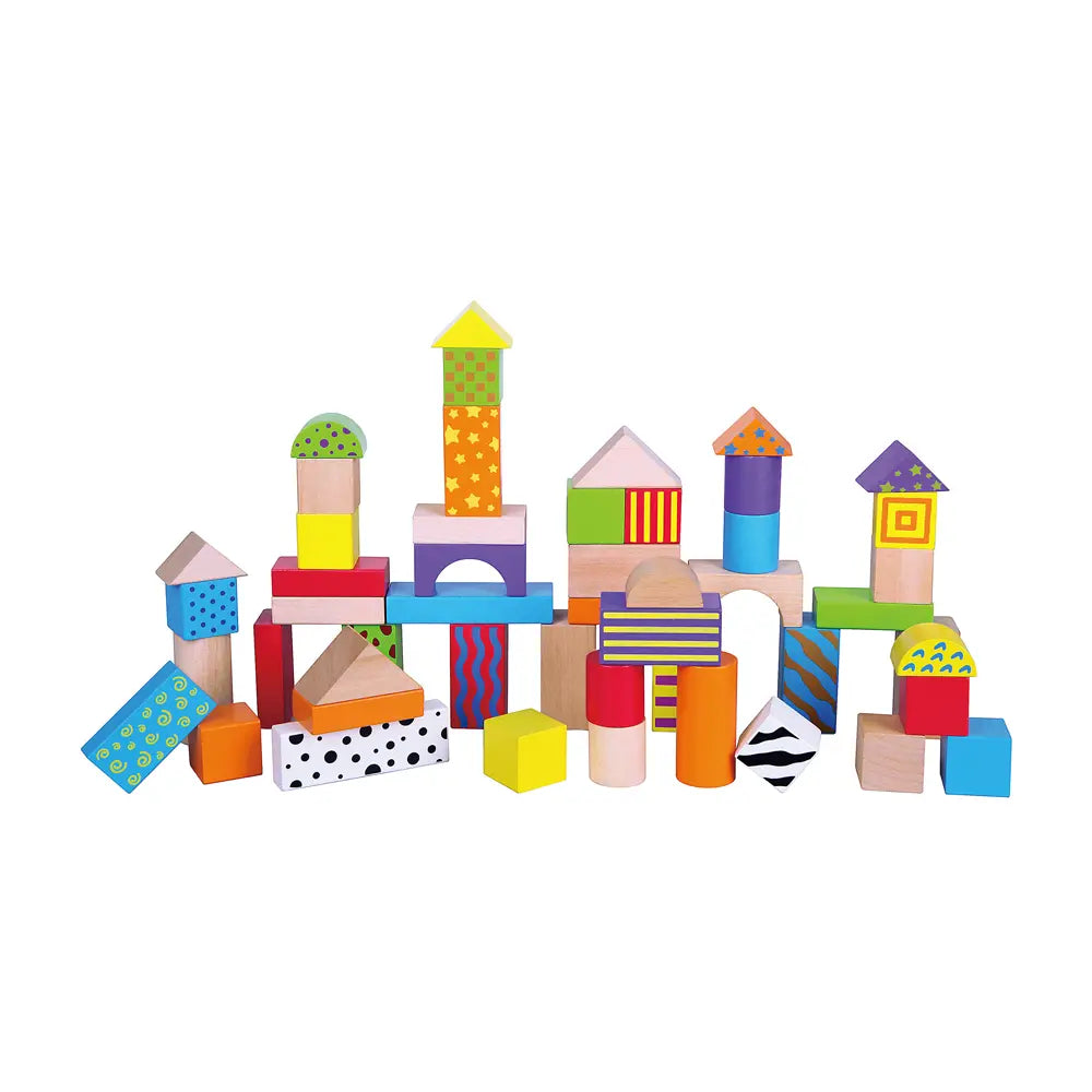 Viga Toys Bloques de Construcción 50 Piezas - 2A+