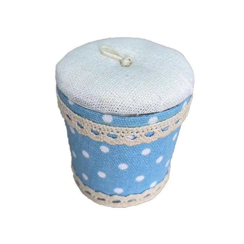 Pack de 12 Boîtes à Dragées à Pois - Bleu