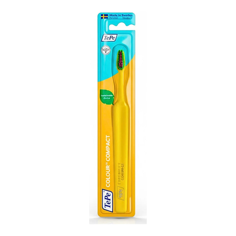 Tepe Brosse A Dents Colour Compact Jaune Extra Soft