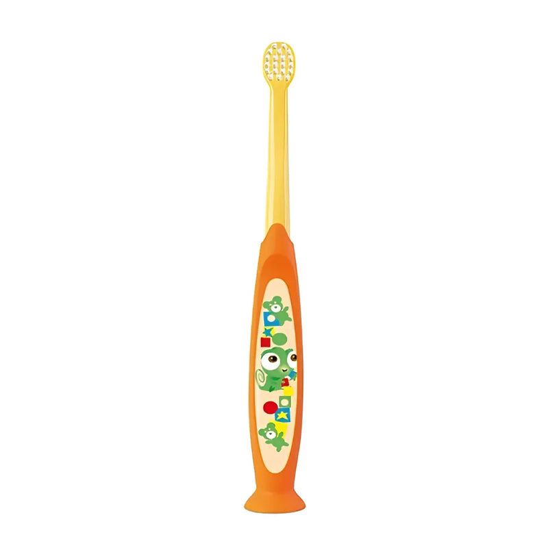 Elgydium Brosse à Dents Souple 0-2 ans - Jaune & Orange