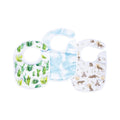 Tiny Twinkle Ensemble de 3 Bavoirs d'alimentation - Cactus