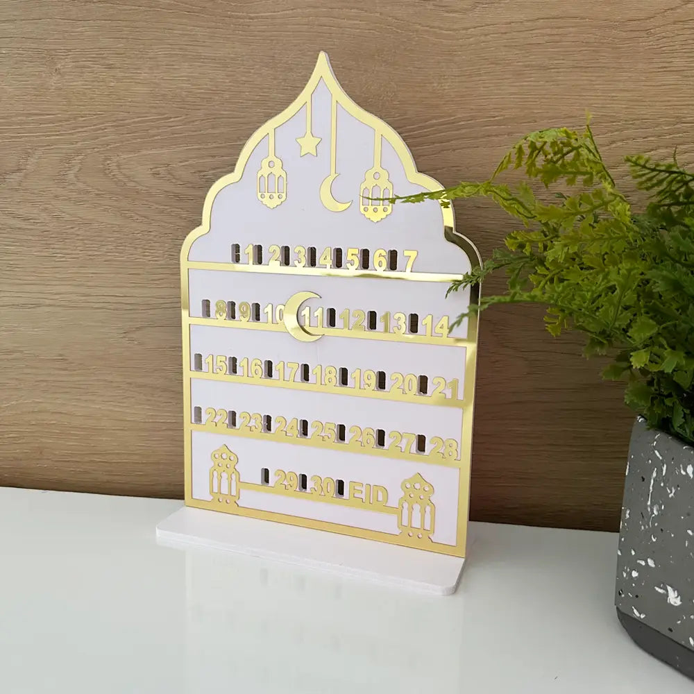 Calendrier du Ramadan Jusqu'au Jour de l'Eïd
