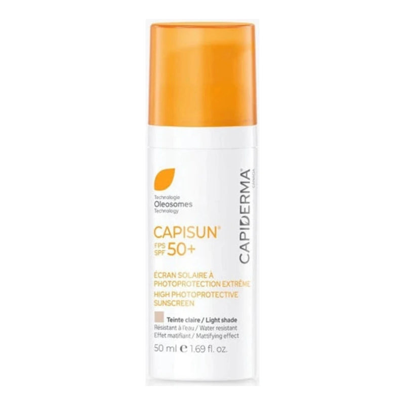كابيديرما Capisun واقي شمس ملون فاتح SPF 50+