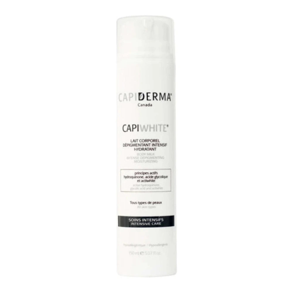 Capiderma lait corporel dépigmentant intensif 150 ml – photo du produit