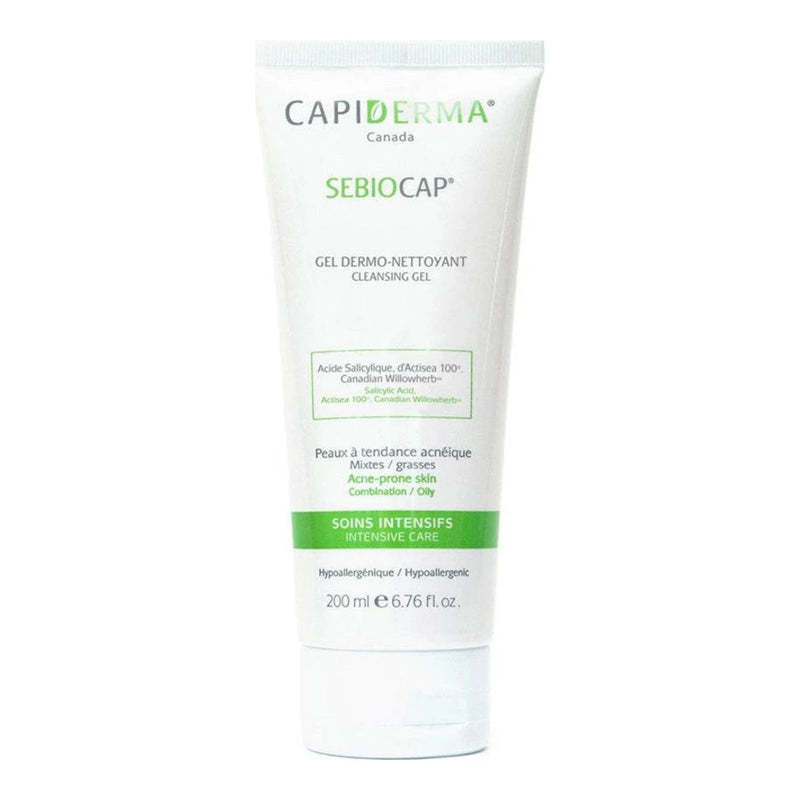 Capiderma - Sebiocap Dermo-Cleansing Gel for Acne-Prone Skin - 200ml