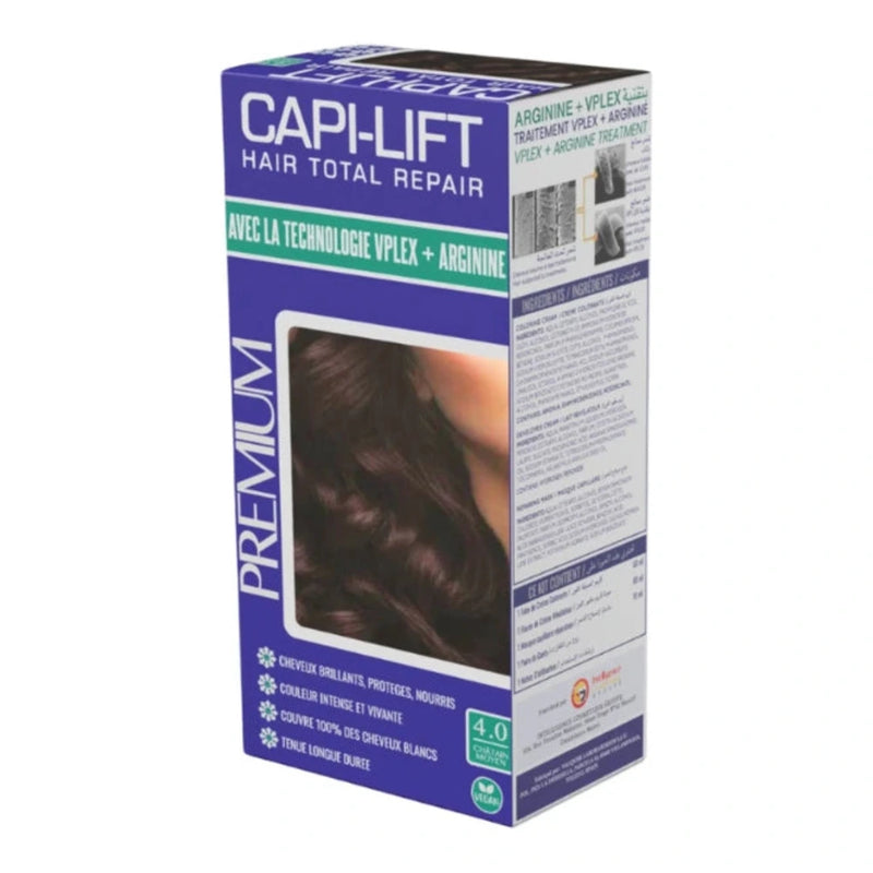 CapiLift Coloration Cheveux N°4 Châtain