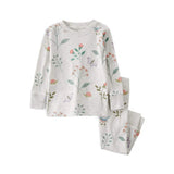 Pyjama 2 Pièces en Coton Bio Botanique Bébé Fille Little Planet - Lilas