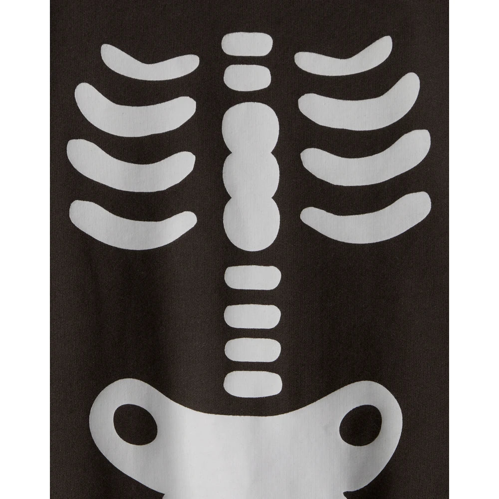 Combinaison Squelette d'Halloween Bébé Carter's - Noir