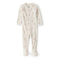 Grenouillère Thermique en Coton Motifs de Noël Bébé Carter's - Blanc