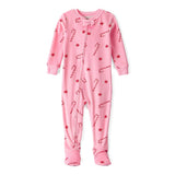 Grenouillère DreamPlush Sucres d'Orge Bébé Fille Carter's - Rose