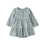 Robe Body Thermique Fleurie Bébé Fille Carter's - Vert