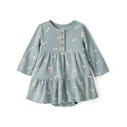 Robe Body Thermique Fleurie Bébé Fille Carter's - Vert