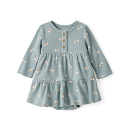 Robe Body Thermique Fleurie Bébé Fille Carter's - Vert