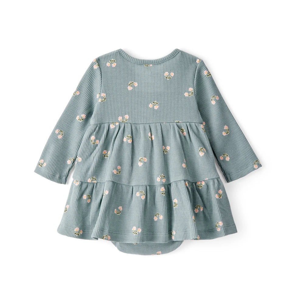 Robe Body Thermique Fleurie Bébé Fille Carter's - Vert