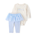 Ensemble Body Princess Era & Pantalon Tutu Bébé Fille Carter's - Bleu