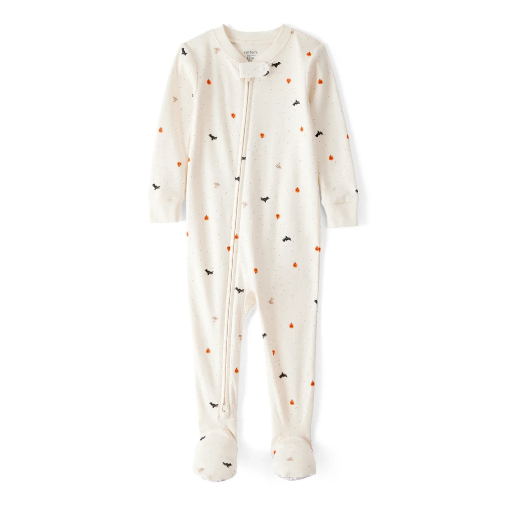 Grenouillère en Coton Petits Motifs d'Halloween Bébé Carter's - Multi