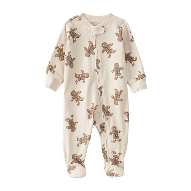 Baby Little Planet Organic Cotton Gingerbread Sleep & Play - Multi