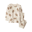 Pyjama 2 Pièces en Coton Bio Pain d'Épice Bébé Little Planet - Multi